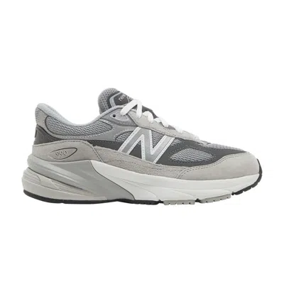 Pre-owned New Balance 990v6 Big Kid 'castlerock' | Grey | Kid's Size 3.5 In Gray