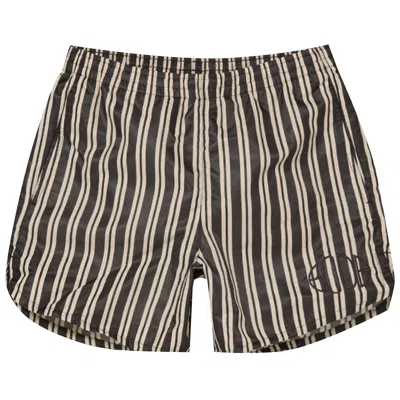 Pre-owned Nike X Bode Scrimmage Shorts 'ecru/shadow Brown' | Multi-color | Men's Size L