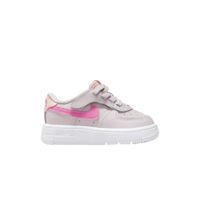 Pre-owned Nike Force 1 Low Easyon Td 'platinum Violet Pinksicle' | Purple | Infant Size 7