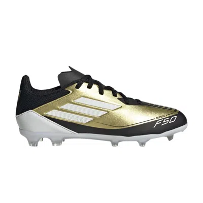 Pre-owned Adidas Originals Adidas Messi Adizero F50 League Fg Mg K 'triunfo Dorado' | Gold | Kid's Size 3.5