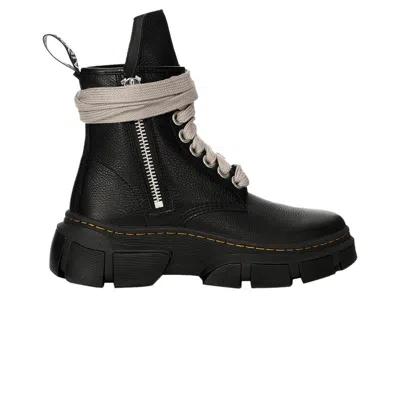 Pre-owned Rick Owens Dr. Martens X  1460 Dmxl Jumbo Lace Boot 'black' | Men's Size 45