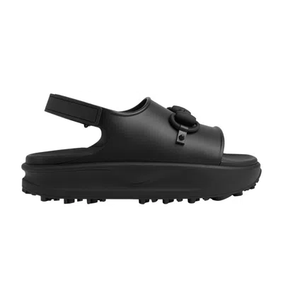 Pre-owned Gucci Horsebit Flatform Sandal 'black' | Men's Size 8