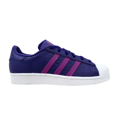 Pre-owned Adidas Originals Adidas Superstar J 'purple' | Kid's Size 4