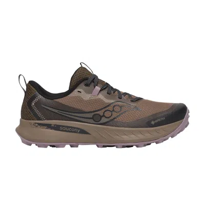Pre-owned Saucony Wmns Peregrine 15 Gore-tex 'walnut' | Brown | Women's Size 11.5