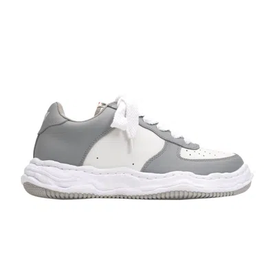 Pre-owned Miharayasuhiro Maison Mihara Yasuhiro Maison Mihara Yasuhiro Wayne Og Sole Leather Low 'white Grey' | Men's Size 45