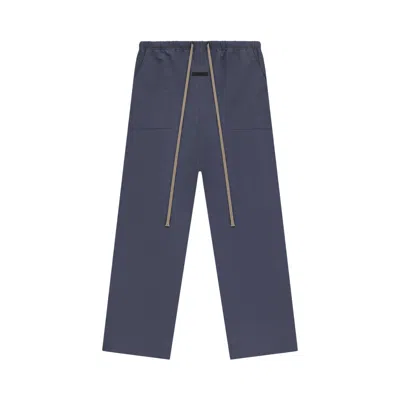 Pre-owned Essentials Fear Of God  Military Nylon Utility Pant 'marine' | Blue | Men's Size Xl