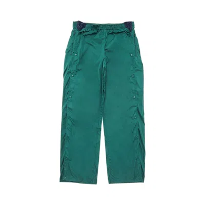 Pre-owned Y/project Snap Insert Track Pants 'green/navy' | Men's Size S