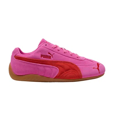 Pre-owned Puma Wmns Speedcat Og 'pink Pixel Glowing Red' | Women's Size 8