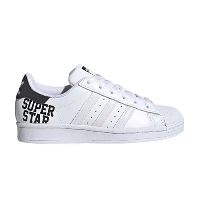 Pre-owned Adidas Originals Adidas Superstar J 'varsity Pack - White Black' | Kid's Size 5.5