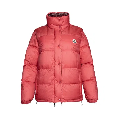 Pre-owned Moncler Verone 1 Reversible Jacket 'red' | Women's Size 0