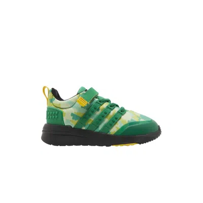 Pre-owned Adidas Originals Adidas Lego X Racer Tr21 El I 'digi Camo - Green' | Infant Size 10