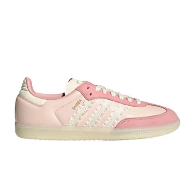 Pre-owned Adidas Originals Adidas Wmns Samba 'ruffle Stripes Pack - Wonder Mauve' | Pink | Women's Size 6
