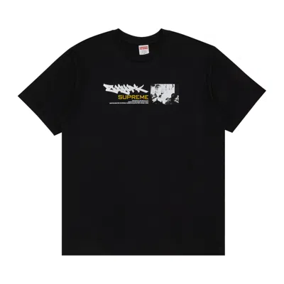 Pre-owned Supreme X Zoo York Dynasty Tee 'black' | Men's Size Xxl