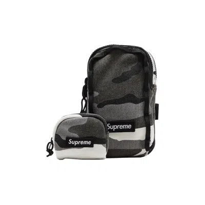 Pre-owned Supreme Camera Bag + Mini Pouch 'snow Camo' | Multi-color | Men's Size Onesize