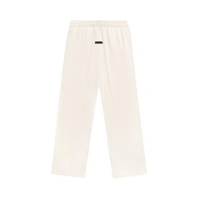 Pre-owned Essentials Fear Of God  Waffle Relaxed Pant 'shell' | Cream | Women's Size L