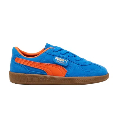 Pre-owned Puma Palermo Little Kid 'hyperlink Blue Flame Flicker' | Kid's Size 1.5