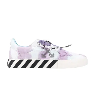 Pre-owned Off-white Vulc Low 'tie-dye - White Lilac' | Men's Size 41