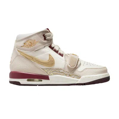 Pre-owned Air Jordan Jordan Legacy 312 Gs 'year Of The Snake' | Cream | Kid's Size 4 In White