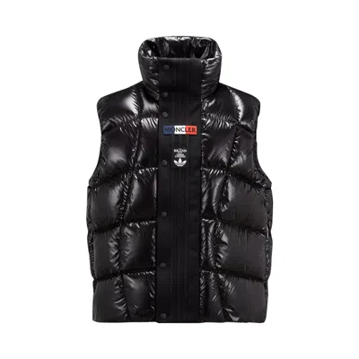 Pre-owned Moncler X Adidas Bozon Down Vest 'dark Green' | Men's Size 3