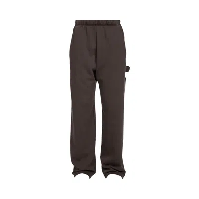 Pre-owned Les Tien Utility Puddle Pants 'washed Brown Fig' | Men's Size L