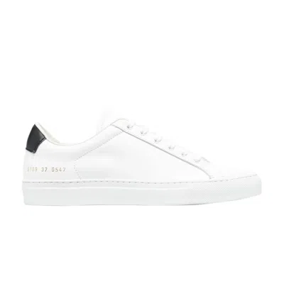 Pre-owned Common Projects Wmns Retro Low 'white Black' 2022 | Women's Size 38