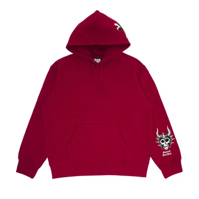 Pre-owned Supreme X Bounty Hunter Hooded Sweatshirt 'cardinal' | Red | Men's Size L