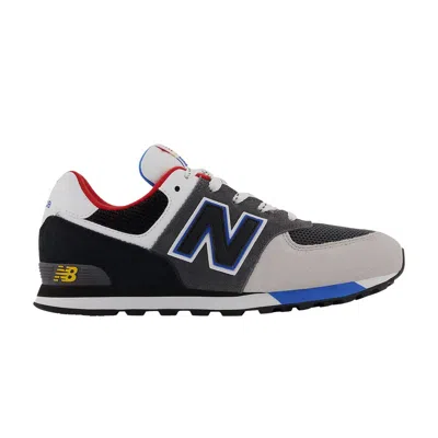 Pre-owned New Balance 574 Big Kid 'magnet Serene Blue' | Grey | Kid's Size 4.5