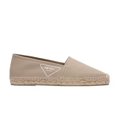 Pre-owned Prada Gabardine Espadrilles 'coloniale' | Cream | Men's Size 9