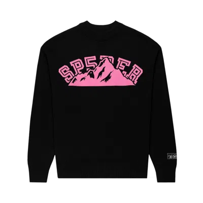 Pre-owned Sp5der Mountain Valley Sweater 'black' | Men's Size M