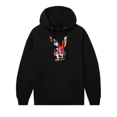 Pre-owned Anti Social Social Club X Playboy Of The Year Hoodie 'black' | Men's Size Xl