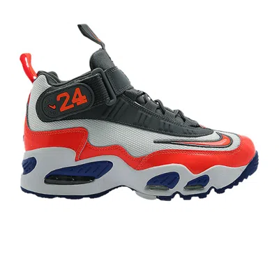 Pre-owned Nike Air Griffey Max 1 Gs 'white Total Crimson' | Kid's Size 7