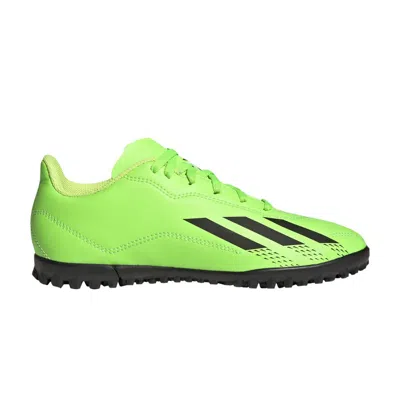 Pre-owned Adidas Originals Adidas X Speedportal.4 Tf J 'game Data Pack' | Green | Kid's Size 5.5