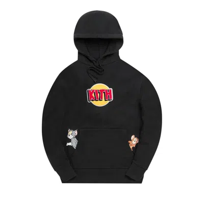 Pre-owned Kith X Tom & Jerry Hoodie 'black' | Men's Size S
