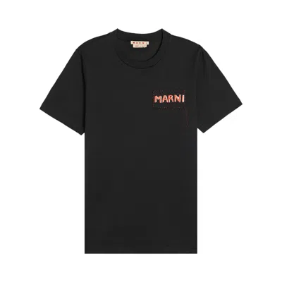 Pre-owned Marni Jersey T-shirt 'black' | Men's Size 48