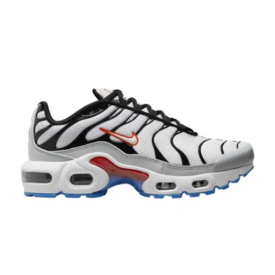 Pre-owned Nike Air Max Plus Gs 'platinum Black Red' | White | Kid's Size 4