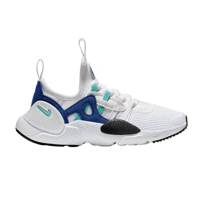 Pre-owned Nike Huarache E.d.g.e. Txt Bp 'white Jade Royal' | Kid's Size 2