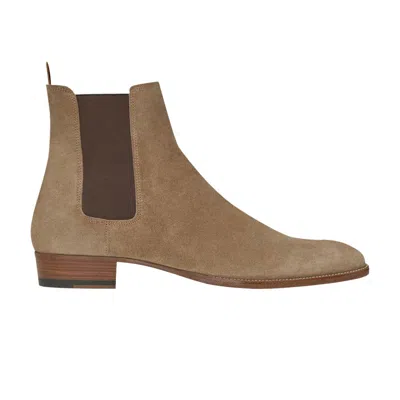 Pre-owned Saint Laurent Wyatt 30 Chelsea Boot 'tobacco' | Brown | Men's Size 43.5