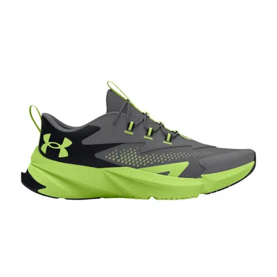 Pre-owned Under Armour Scramjet 6 Al Ps 'titan Grey Morph Green' | Kid's Size 10.5