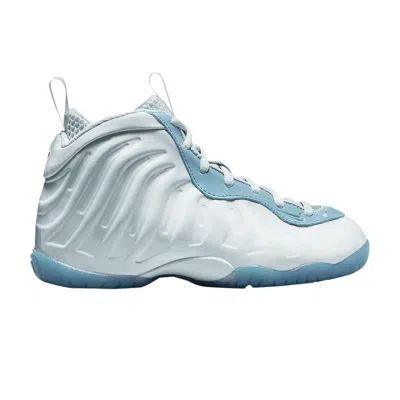 Pre-owned Nike Little Posite One Ps 'aura Worn Blue' | White | Kid's Size 2