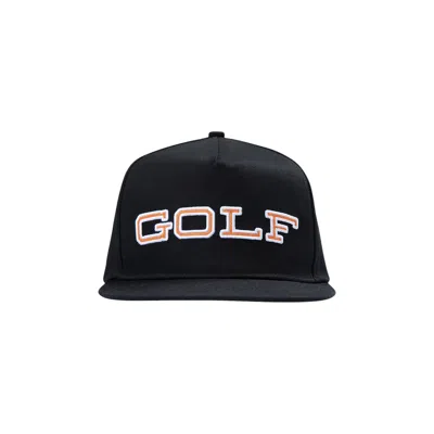 Pre-owned Golf Wang State 5 Panel Hat 'black' | Men's Size Onesize