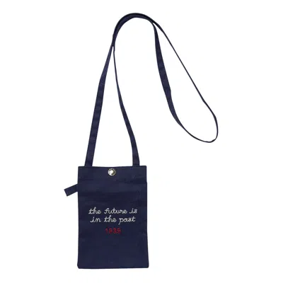 Pre-owned Human Made Mini Shoulder Bag 'navy' | Blue | Men's Size Onesize