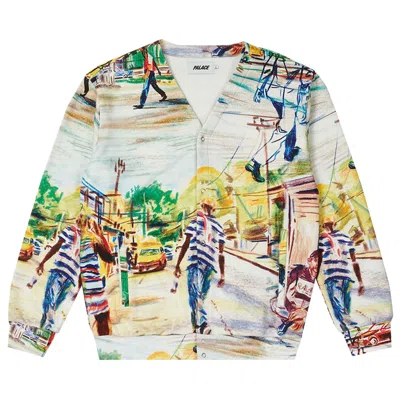 Pre-owned Palace Trolley Cardigan 'multicolor' | Multi-color | Men's Size M