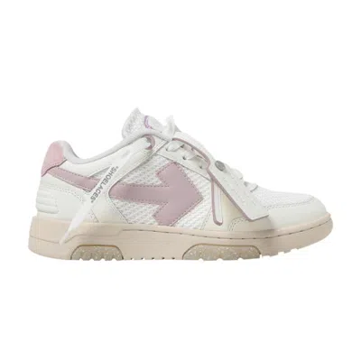 Pre-owned Off-white Wmns Out Of Office Slim 'white Pink' | Women's Size 36