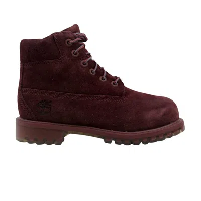Pre-owned Timberland 6 Inch Tpu Outsole Junior 'dark Red' | Kid's Size 13.5