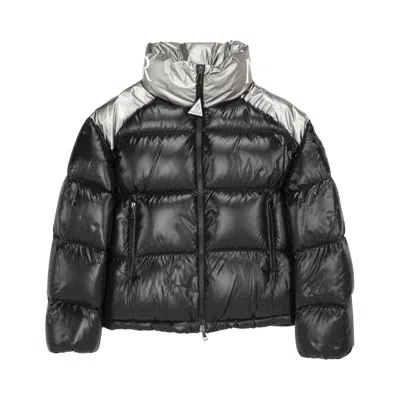 Pre-owned Moncler Cuscute Puffer Shiny Jacket 'black/silver' | Men's Size 1