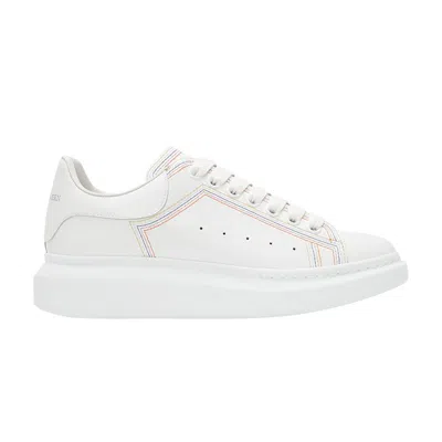 Pre-owned Alexander Mcqueen Oversized Sneaker 'embroidered - White Multi-color' | Men's Size