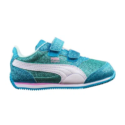 Pre-owned Puma Steeple Glitz Glam V Infant 'aruba Blue' | Infant Size 4