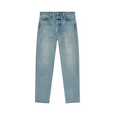 Pre-owned Fear Of God 5 Pocket Relaxed Jeans 'medium Indigo' | Blue | Men's Size 34