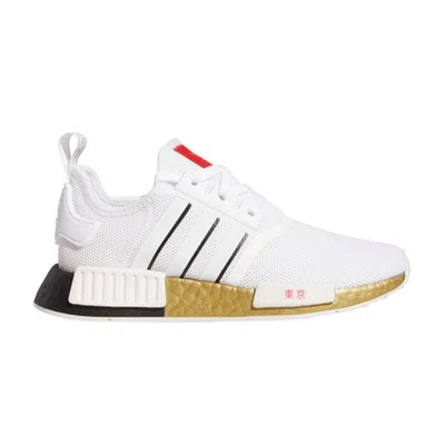 Pre-owned Adidas Originals Adidas Nmd_r1 J 'united By Sneakers - Tokyo' | White | Kid's Size 7