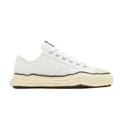 Pre-owned Miharayasuhiro Maison Mihara Yasuhiro Maison Mihara Yasuhiro Peterson Og Sole Canvas Low 'white' | Men's Size 40